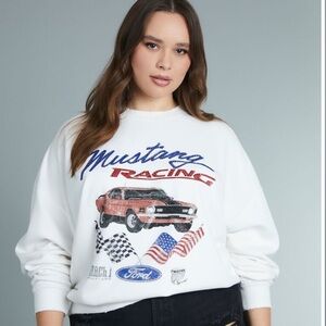 Torrid Forever 21 Plus Size Ford Crewneck Sweatshirt